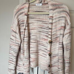 Multicolor Striped Cardigan